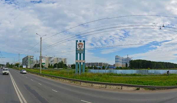 Въездная стела город Иваново