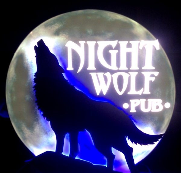 Rock Pub Night Wolf
