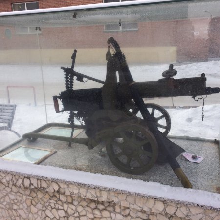 Памятник Пулемёт Максима в Красноярске