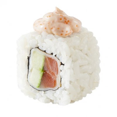 Горячий ролл лосось