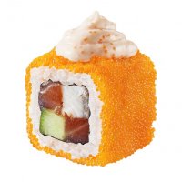 Горячий ролл лосось с угрем