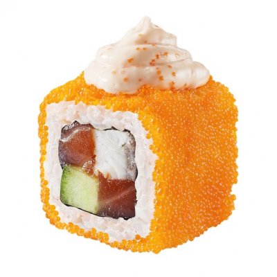 Горячий ролл лосось с угрем