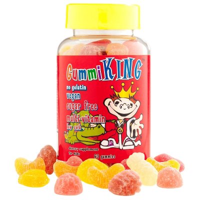 Мультивитамины для детей, Gummi King, 60 жевательных таблеток