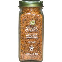 Приправа для гриля, Simply Organic, стейк, 65 г.