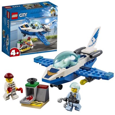 Lego City Воздушная полиция: патрульный самолёт (60206)