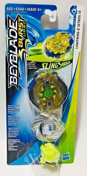 BEY BLADE. Волчок Sling Shock Lightning-X Istros I4 (E4602)