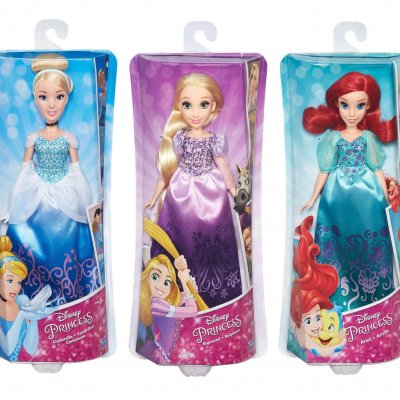 Классическая модная кукла Принцесса. (В ассортименте: Ариэль, Золушка и Рапунцель) (B5284)