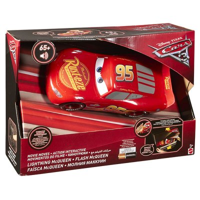 Движущаяся модель Молнии Маккуина со световыми и звуковыми эффектами  (FGN54)