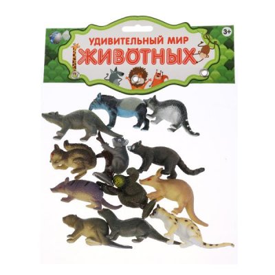 НАБОР ИЗ 12-И ЖИВОТНЫХ YW01-4 В ПАК. (267984)