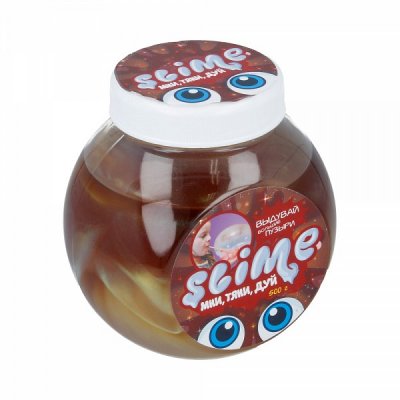 Лизун "Slime: Mega Mix" (северное сияние + кола)(S500-3)