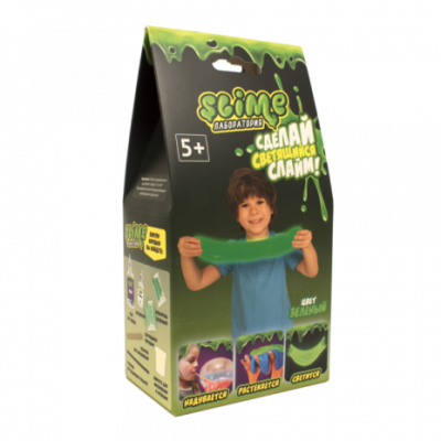 Малый набор для мальчиков "Slime: Лаборатория" (зеленый) (SS100-4)