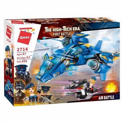 Конструктор 2714 The High-Tech era "Воздушная битва" 406 деталей 