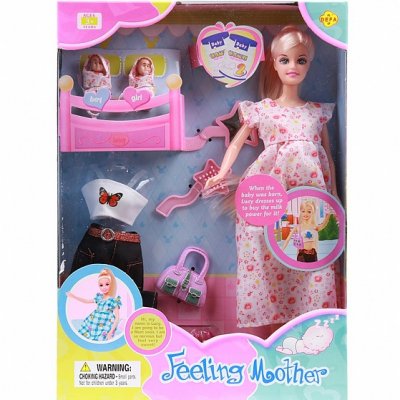 Кукла Defa 29см Будущая мама с аксесс., в ассорт. (8009)