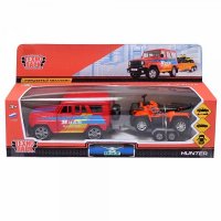 Набор UAZ Hunter с квадроциклом (Технопарк) (258298)