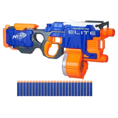 NERF НЁРФ ЭЛИТ Хайперфайр бластер (B5573)