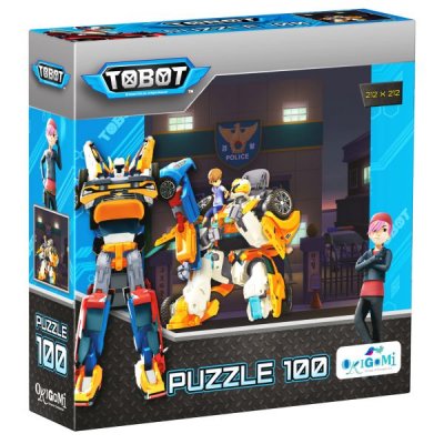 Пазл "Тоботы. Тобот Х" + магнитик (100 элементов) (03573)