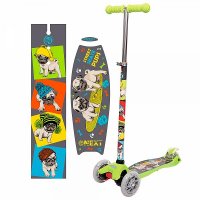 Трехколесный самокат "Next" (зеленый) (264641)