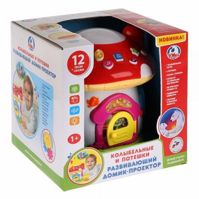 Умка: Домик - проектор (12 мелодий) (258919)
