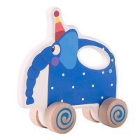 Каталка "Слон Ду-Ду". Мультфильм "Деревяшки" (Артикул: 18WRT01E)