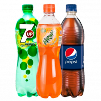 Pepsi, 7 up, Mirinda