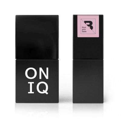 ONIQ Базовое покрытие 905 Rich pink base 10мл