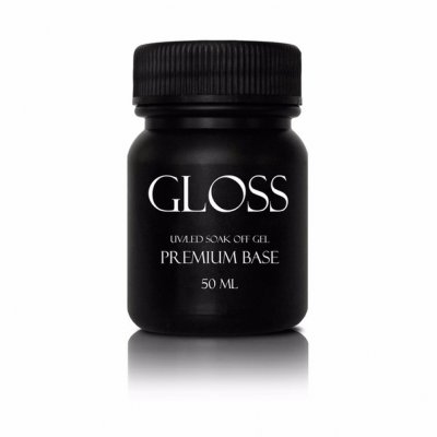 БАЗОВОЕ ПОКРЫТИЕ GLOSS PREMIUM BASE 50 ML