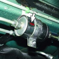 Замена топливного фильтра впрыск, наружный, от 2000 до 5000