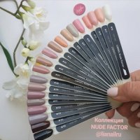 Коллекция гель-лаков NUDE FACTOR, 10 мл