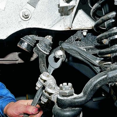 Замена нижнего рычага в сборе, от 3500 до 5000