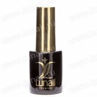 Матовый топ Lunail с липким слоем (эффект "вельвета")10 ml
