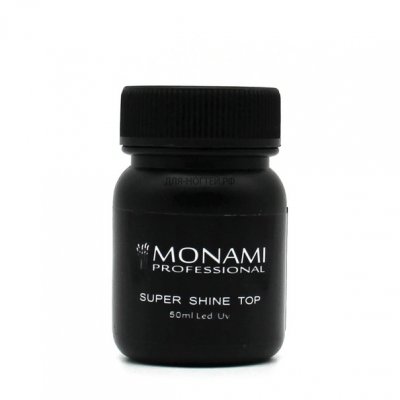 Monami, Super Shine top no cleance - Топ для гель-лака Супер блеск (без липкого слоя, 50 мл.)