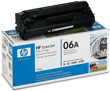 Заправка картриджа HP C3906A