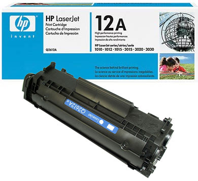 Заправка картриджа HP Q2612A