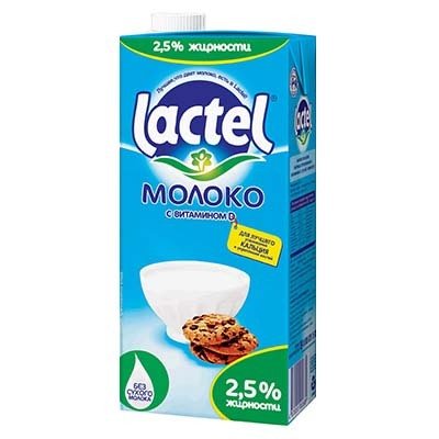 Молоко Lactel D 2.5%