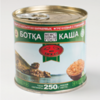 Каша гречневая с говядиной 250 гр "Бижан"