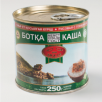 Каша рисовая с говядиной 250 гр "Бижан"