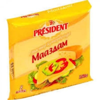 Сыр плавленый "President" Мастер Бутерброда
