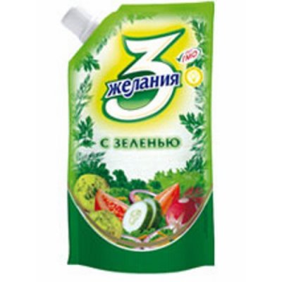 Майонез "С зеленью" 40% д/п 190гр