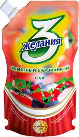 Соус "Томатный с базиликом" д/п 250гр