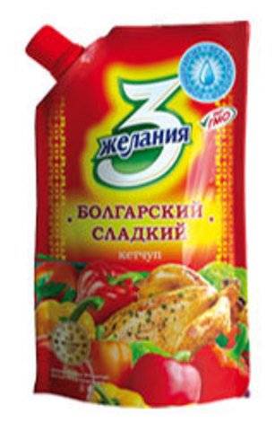 Кетчуп "Болгарский Сладкий" д/п 250гр