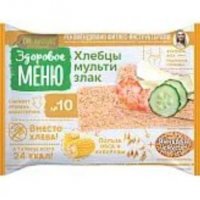 Хлебцы мультизлак 90 гр "Здоровое меню"