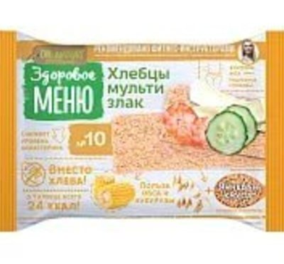 Хлебцы мультизлак 90 гр "Здоровое меню"