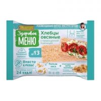 Хлебцы овсяные 90 гр "Здоровое меню"