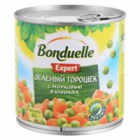 Горошек Bonduelle с морковью, 425 мл
