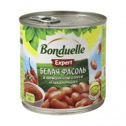 Фасоль Bonduelle Белая Пикантная, 425 мл