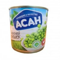 Зелёный горошек Асан 425 г