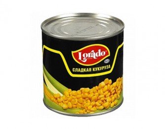 Кукуруза Lorado консервированная 425мл