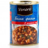 Фасоль Venere белая в томатном соусе 425 мл