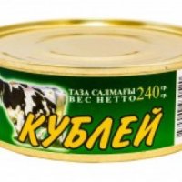 Говядина Кублей тушёная высший сорт 240г
