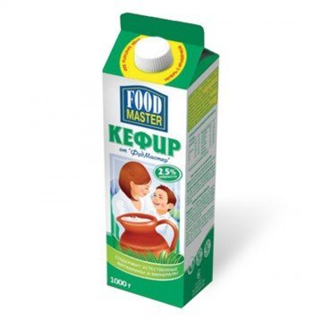 Кефир Фуд Мастер 2,5% т/п 1л.